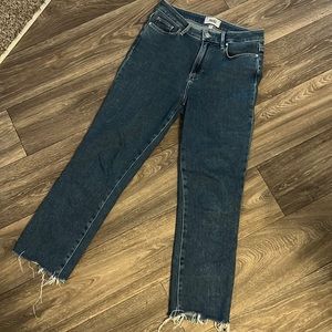 Paige stretchy jeans Cindy crop